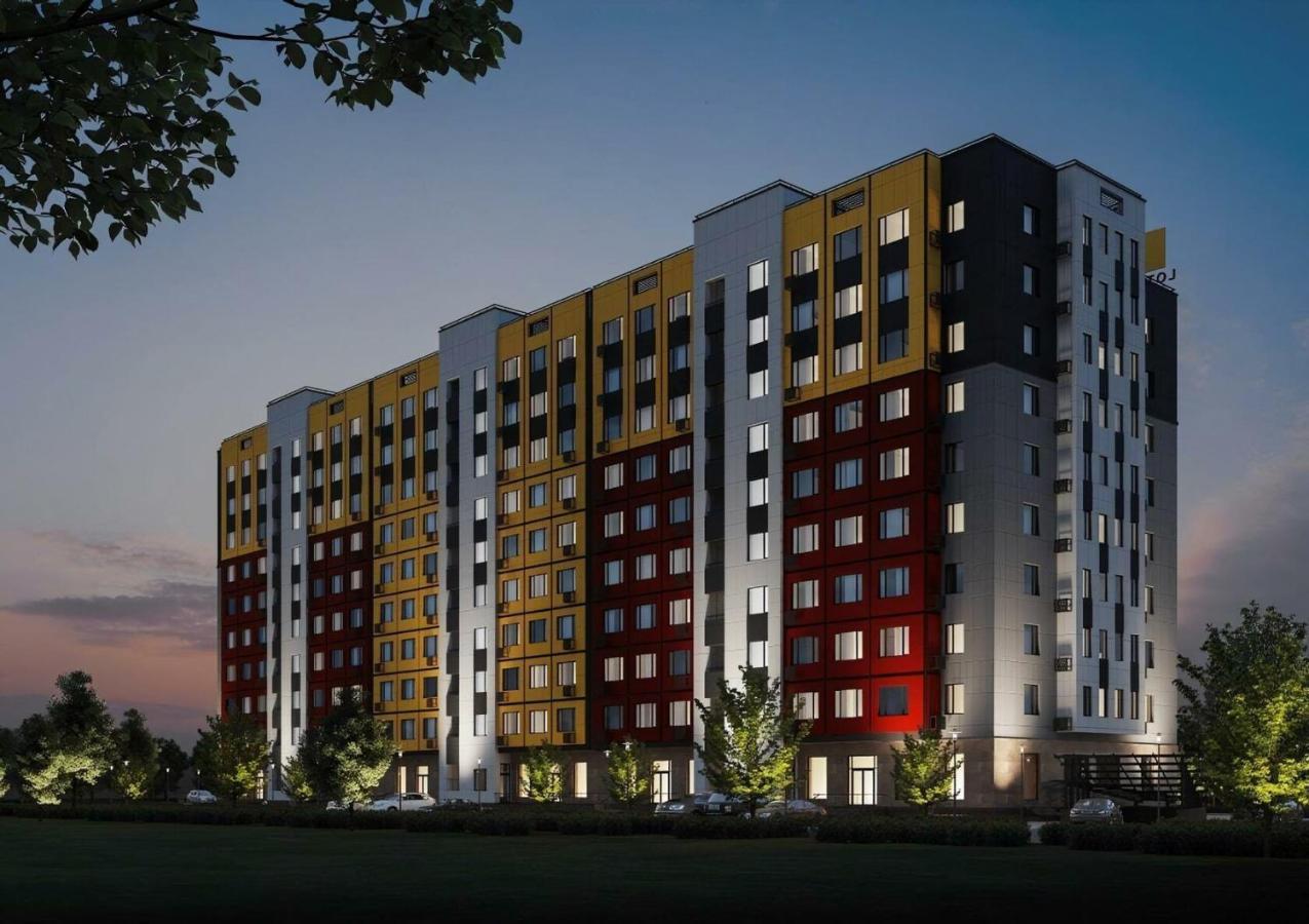 Апартаменты Жк Lotus Terrace Almaty Exterior photo